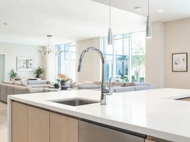 Amenity lounge kitchen faucet